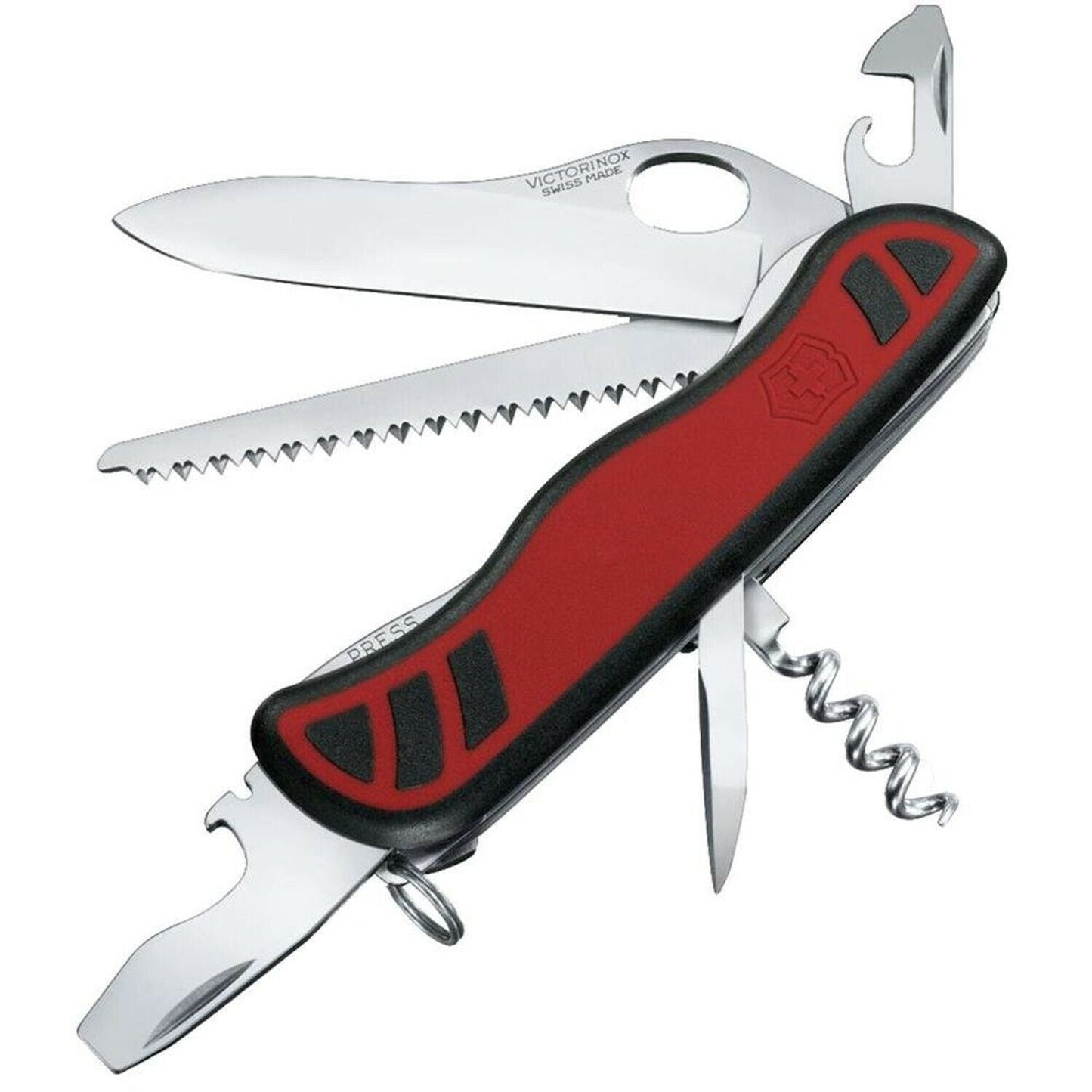 Victorinox - Swiss Army Knife - Red & Black Forester M Grip - 0.8361.MC
