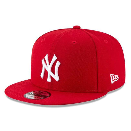 New Era Mens New York Yankees Scarlet Cap