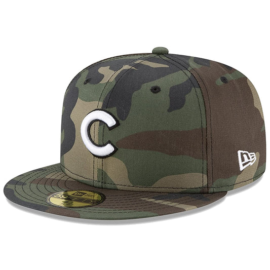 New Era Chicago Cubs Woodland Cap